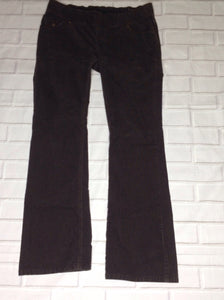 Size Medium OLD NAVY MATERNITY Brown Corduroy Pants