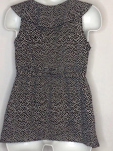 Size Medium Oh Baby BLACK & WHITE Dots Top