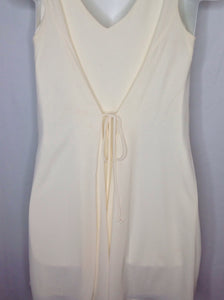 Size Medium PINK BLUSH Cream Dress