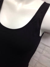 Size One Size FEATHERS Black Spandex Top