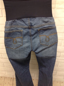 Size PL Motherhood Denim Denim Solid Jeans