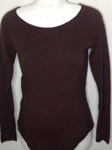 Size Small Gap Maternity Brown Solid Top