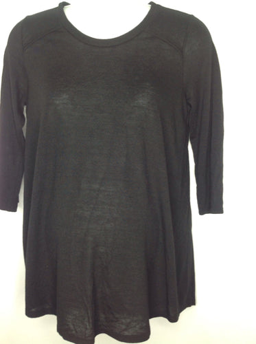 Size Small JESSICA SIMPSON Black Solid Top