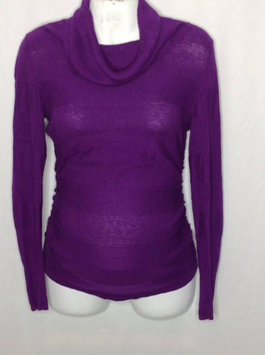 Size Small Liz Lange Purple Solid Sweater