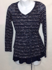 Size Small Motherhood BLUE & WHITE Top