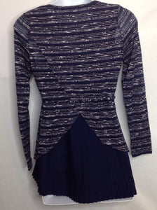 Size Small Motherhood BLUE & WHITE Top