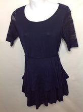 Size Small Motherhood Blue Lace Top