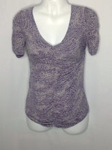 Size Small Motherhood Purple Print DESIGNS Top