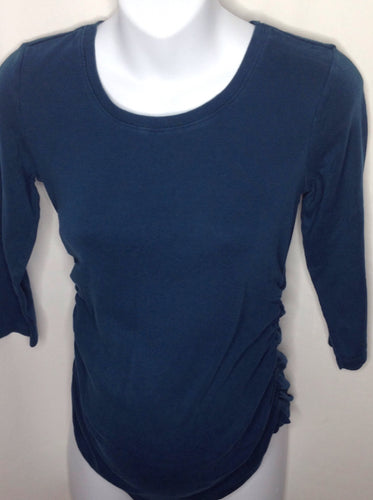 Size Small Motherhood Teal Solid Top