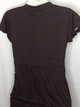 Size Small Oh Baby Brown Solid Top