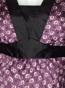 Size Small Oh Baby Purple Print DESIGNS Top