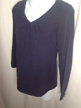 Size Small Petite Motherhood Navy Solid Top