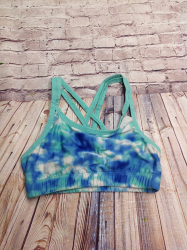 Size Small SO Blue & Green Bra