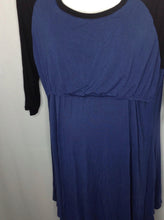 Size XL EKOUAER Blue & Black Gown sleepwear