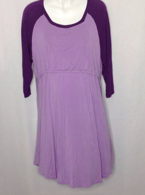 Size XL EKOUAER Purple Gown sleepwear