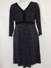 Size XL Motherhood BLACK & GRAY DESIGNS Dress