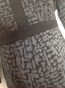 Size XL Motherhood BLACK & GRAY DESIGNS Dress