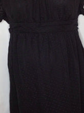 Size XL Motherhood Black Dots Dress