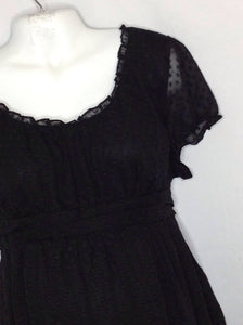 Size XL Motherhood Black Dots Dress