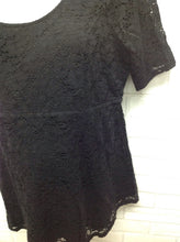 Size XL Motherhood Black Lace Top