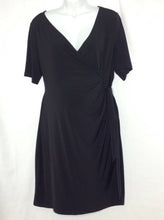 Size XL Motherhood Black Solid Dress
