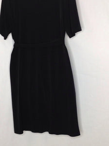 Size XL Motherhood Black Solid Dress