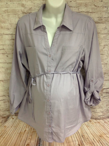 Size XL Motherhood Purple Top