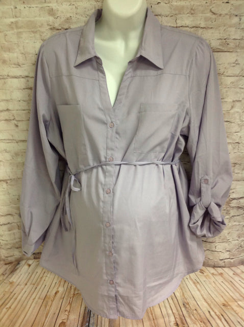 Size XL Motherhood Purple Top