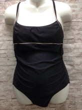 Size XL PRODUCE GROWN IN THE USA BLACK & PINK Stripe Swimwear
