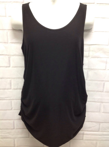 Size XL Time And Tru Black Solid Top