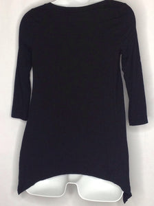 Size XS A GLOW Black Top