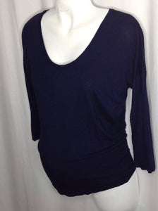 Size XS Gap Maternity Blue Top