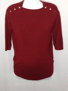 Size XS ISABEL Maroon Top