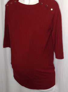 Size XS ISABEL Maroon Top
