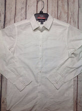 Size YLG VAN HEUSEN WHITE & BEIGE Button Up Shirt
