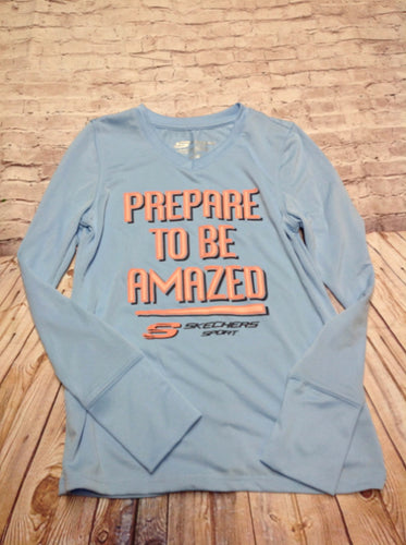 Skechers BLUE & PEACH Top