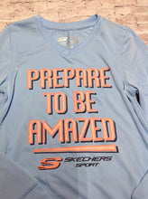 Skechers BLUE & PEACH Top