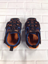 Skechers Black & Orange TODDLER BOY Sandals