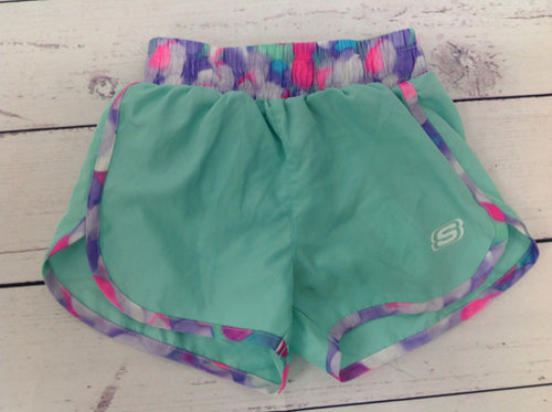 Skechers Light blue & purple Shorts