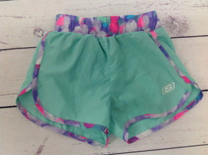 Skechers Light blue & purple Shorts
