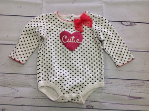 Small Wonders WHITE & BLACK Top