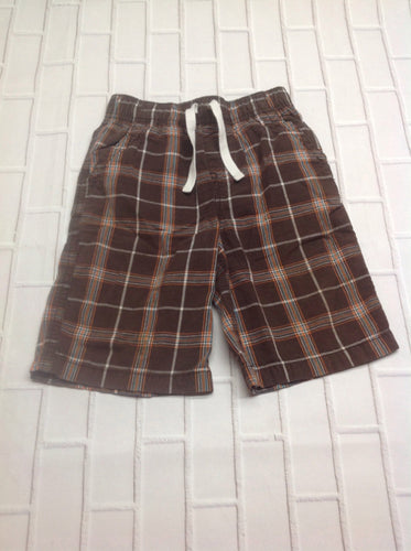 Sonoma BROWN & ORANGE Plaid Shorts