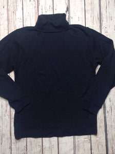 Sonoma Black Turtleneck Top