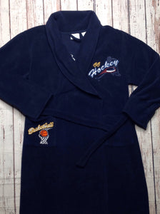 Sonoma Blue Print Football Robe
