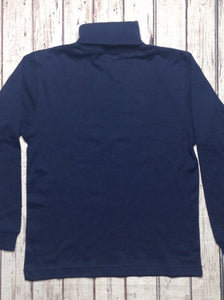 Sonoma Blue Turtleneck Top