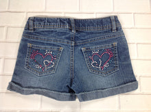 Sonoma Denim Print Hearts Shorts