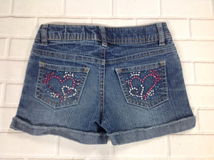 Sonoma Denim Print Hearts Shorts