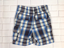 Sonoma Gray & Blue Plaid Shorts