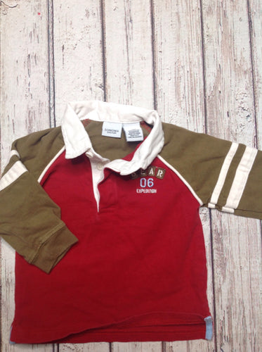 Sonoma RED & BROWN Top