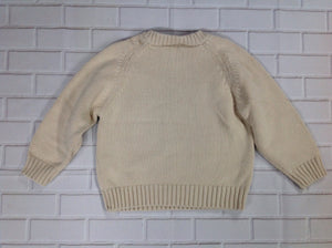 Sonoma TAN PRINT Reindeer Sweater